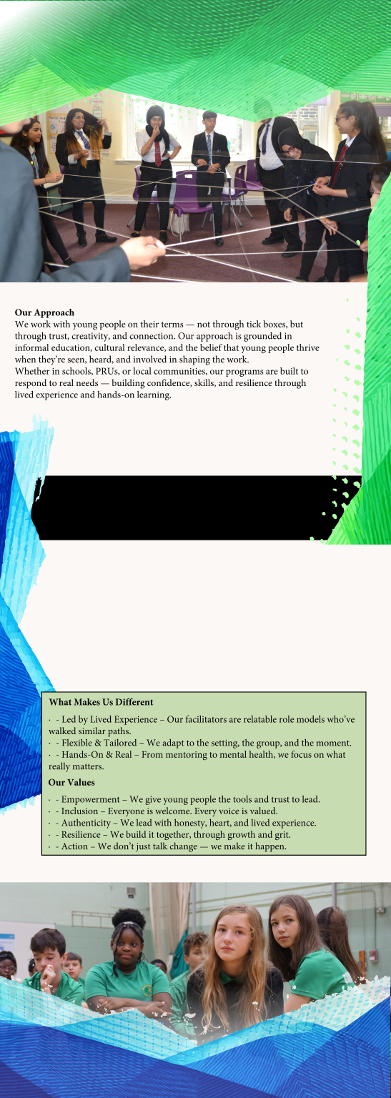 Our Approach – Youth Elements